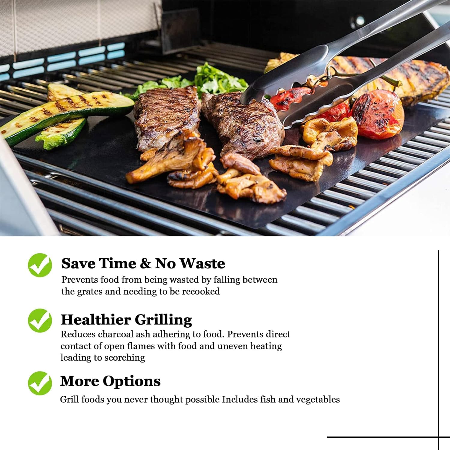 Escena lifestyle con parrilla y familia usando tapetes UBeesize en un picnic