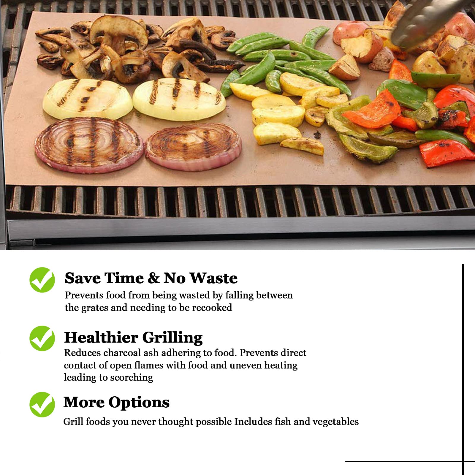 UBeesize detalle textura superficie PTFE antiadherente para cocinar sin grasas