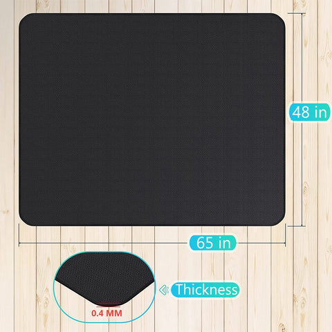 UBeesize tapete colocado en patio mostrando limpieza y seguridad