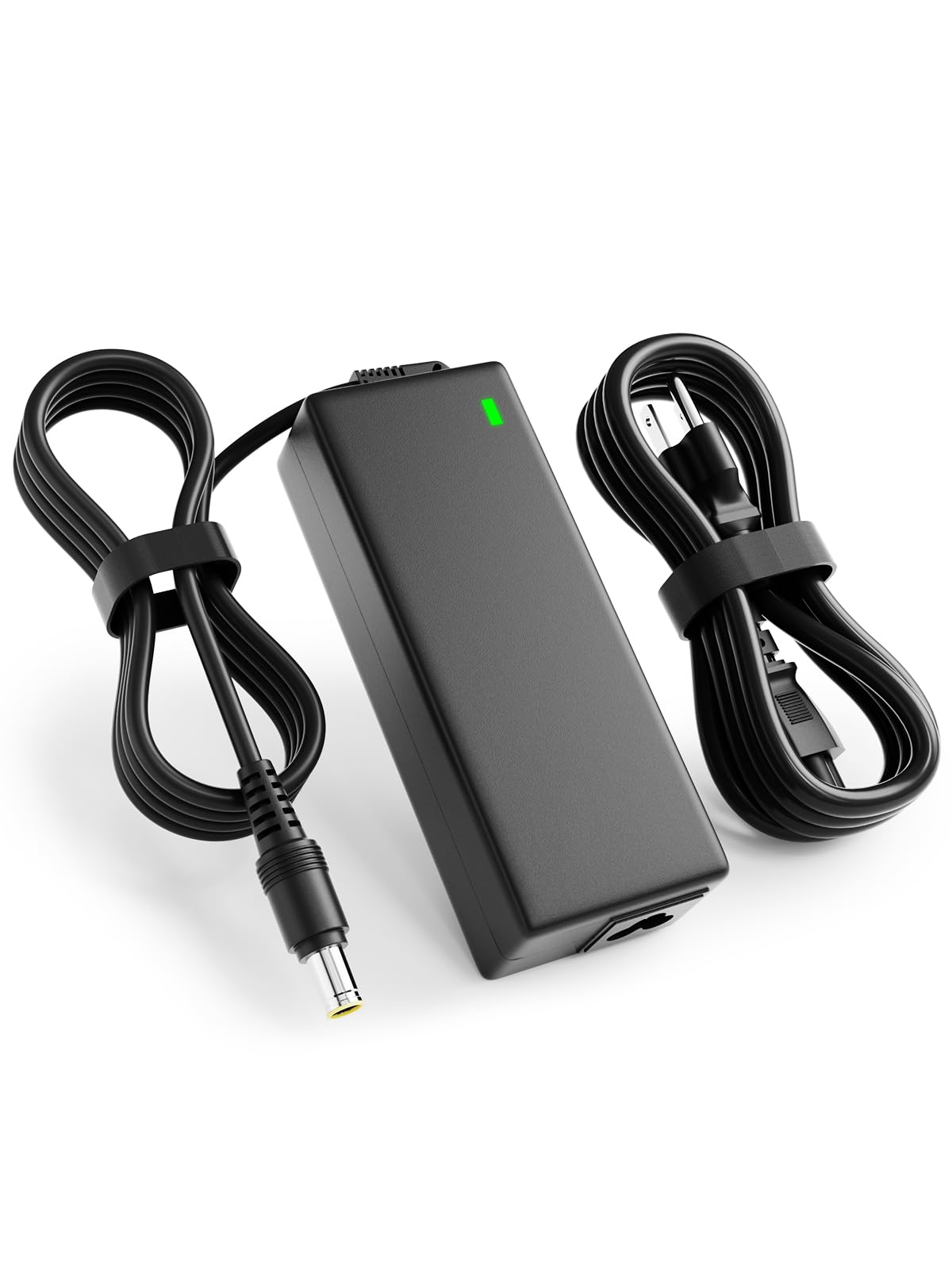 UCANUUP adaptador frontal mostrando construcción robusta y salida 90W