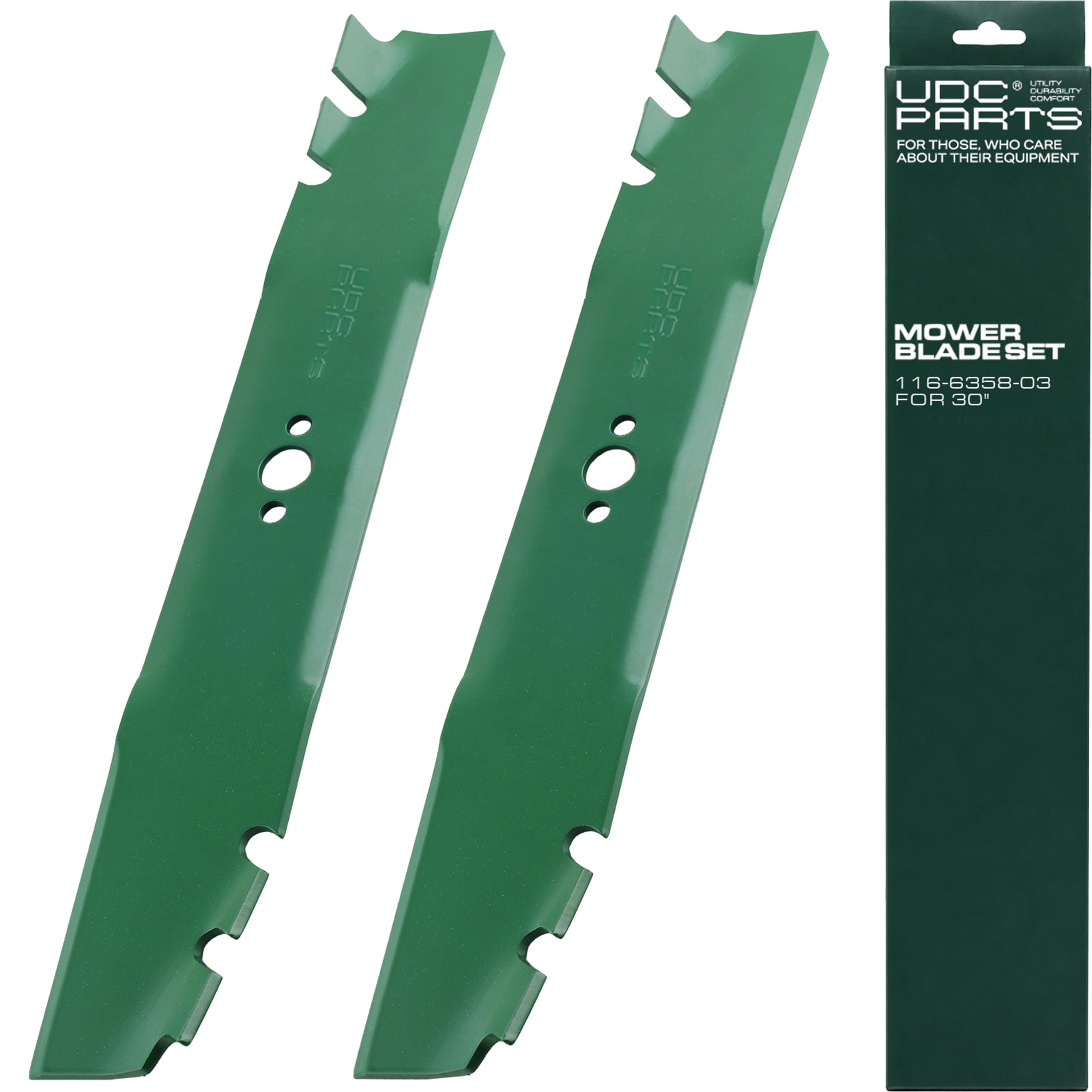 UDC Parts hoja frontal y empaque mostrando ajuste preciso