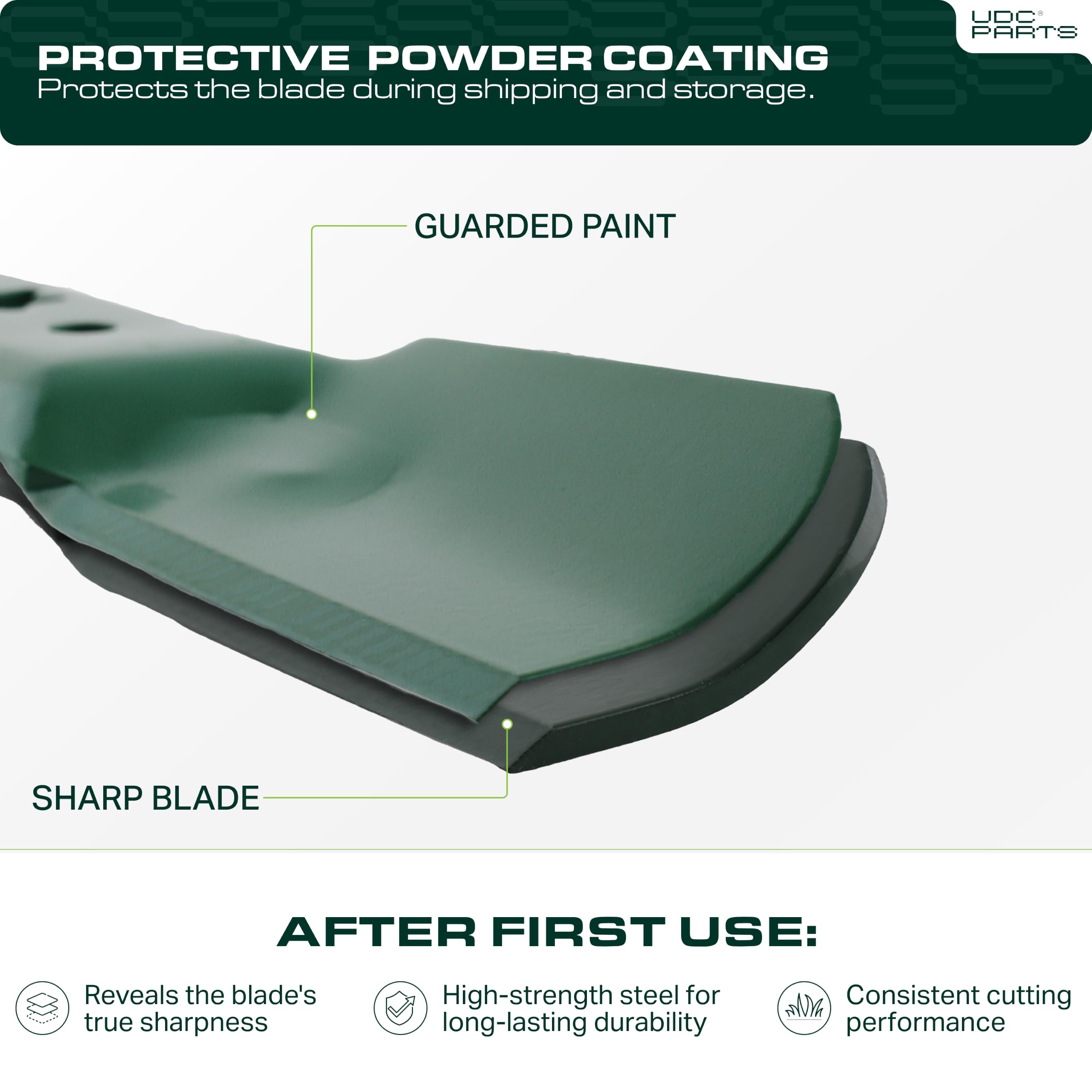 UDC Parts recubrimiento protector que evita corrosión inicial