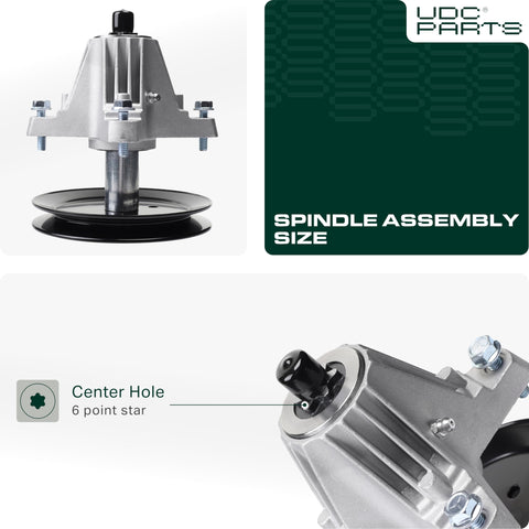 UDC Parts kit completo con tornillos, tuerca y arandela listo para instalación