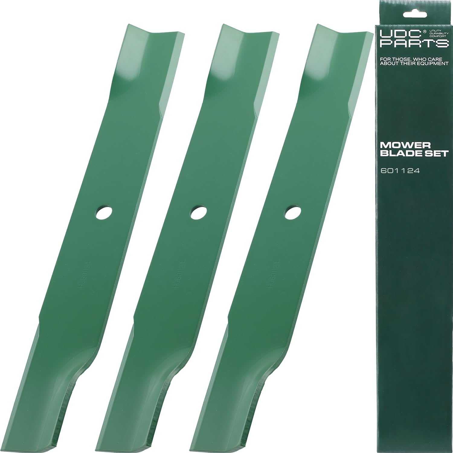 UDC Parts cuchilla frontal 601124 muestra diseño compatible y corte limpio