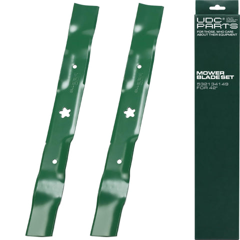 UDC Parts cuchilla frontal pack 2 vista general, ajuste fiable