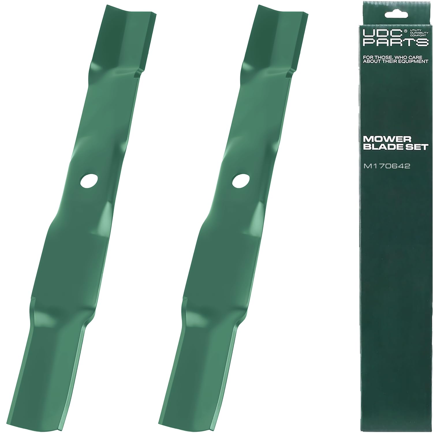 UDC Parts cuchilla frontal compatible John Deere, encaja fácil