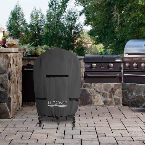 ULTCOVER comparación de tamaño con parrilla, encaje para hasta 30" diámetro