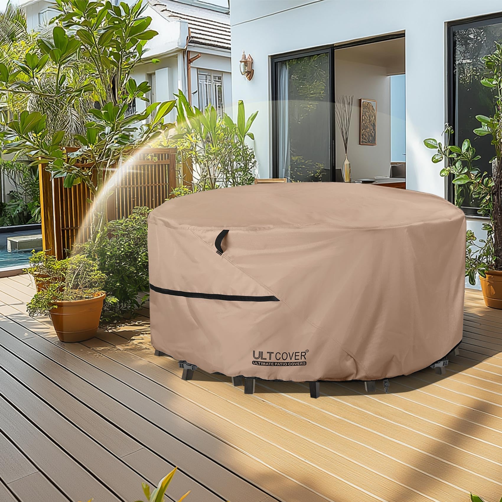 ULTCOVER detalle de costuras reforzadas que previenen desgastes