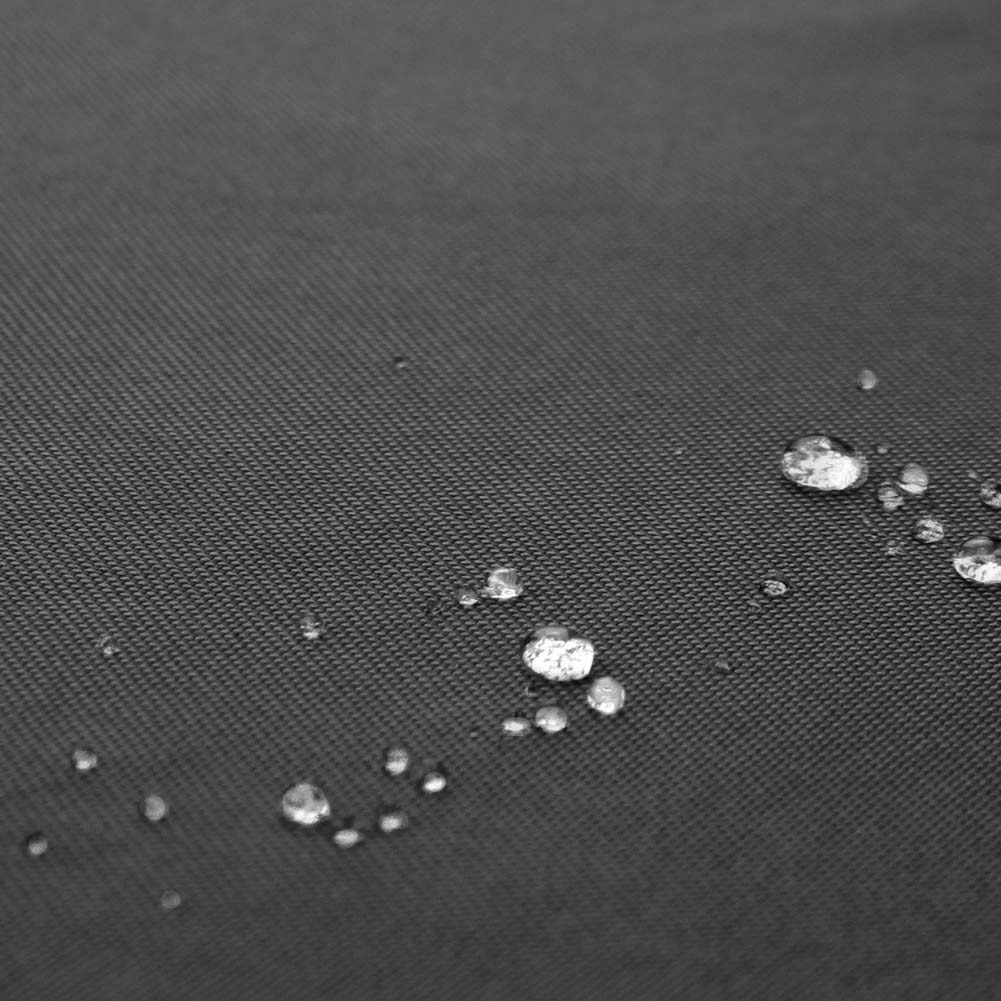 ULTCOVER etiqueta del material indicando 600D y respaldo impermeable