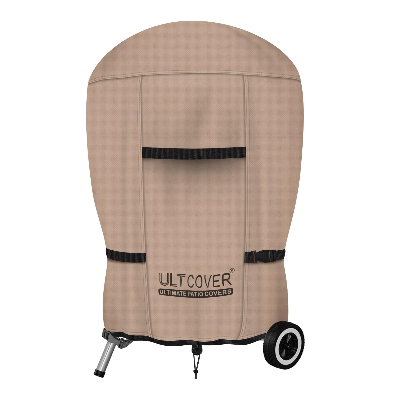 ULTCOVER vista frontal de la funda protegiendo parrilla, protección completa