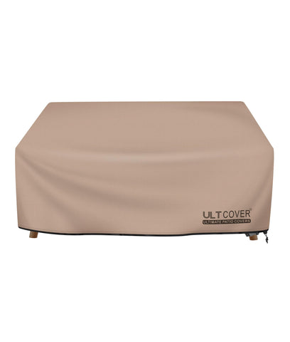 ULTCOVER funda frontal protegiendo sofá exterior, aspecto profesional y protección
