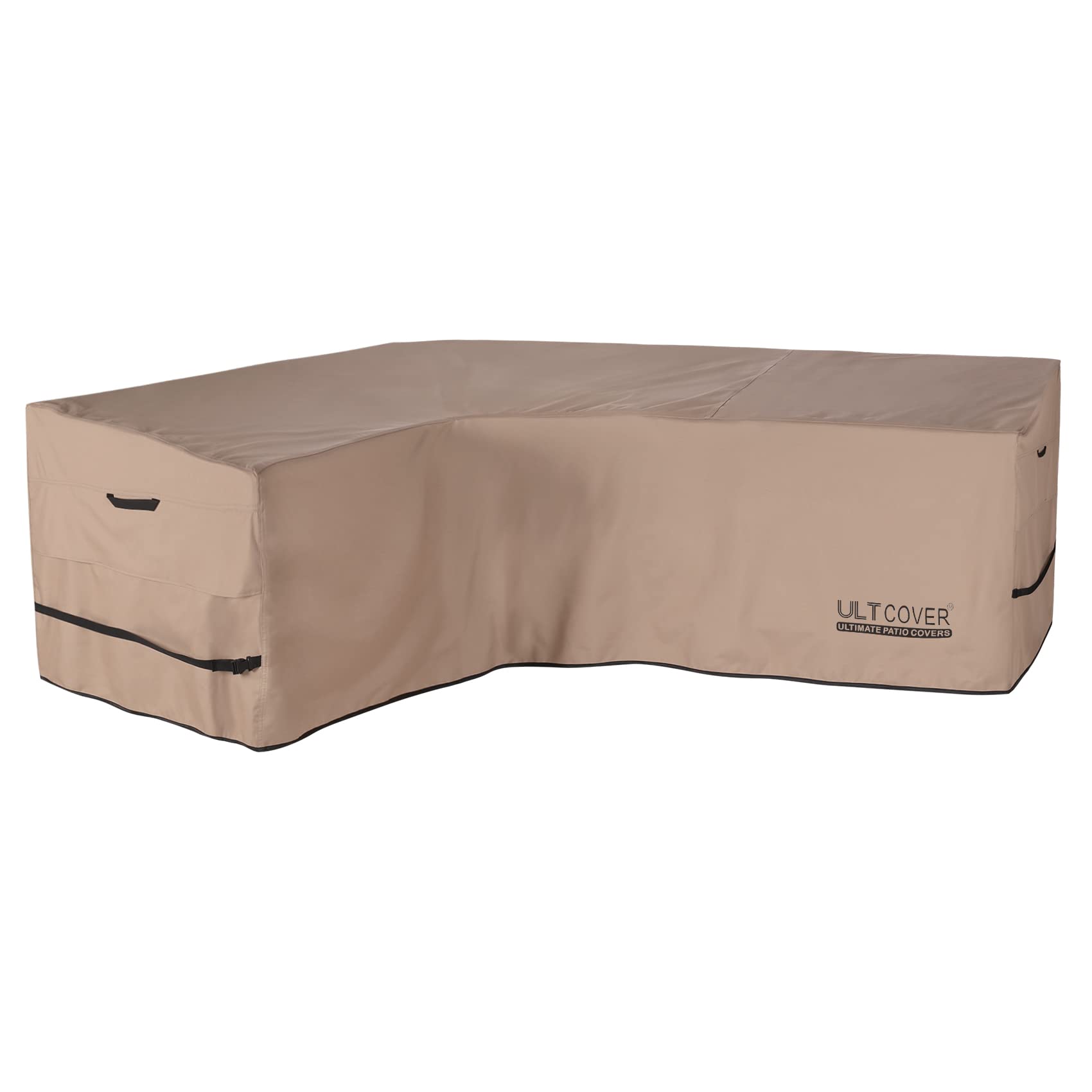 ULTCOVER funda frontal en L mostrando cobertura total y protección