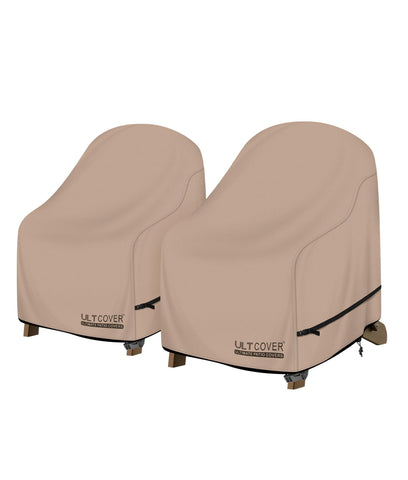 ULTCOVER funda frontal mostrando cobertura total y protección contra lluvia
