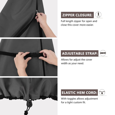 ULTCOVER cordón elástico ajustable para un cierre ceñido y seguro