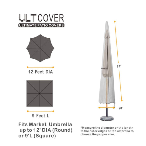 ULTCOVER detalle tela 600D resistente que protege contra lluvia