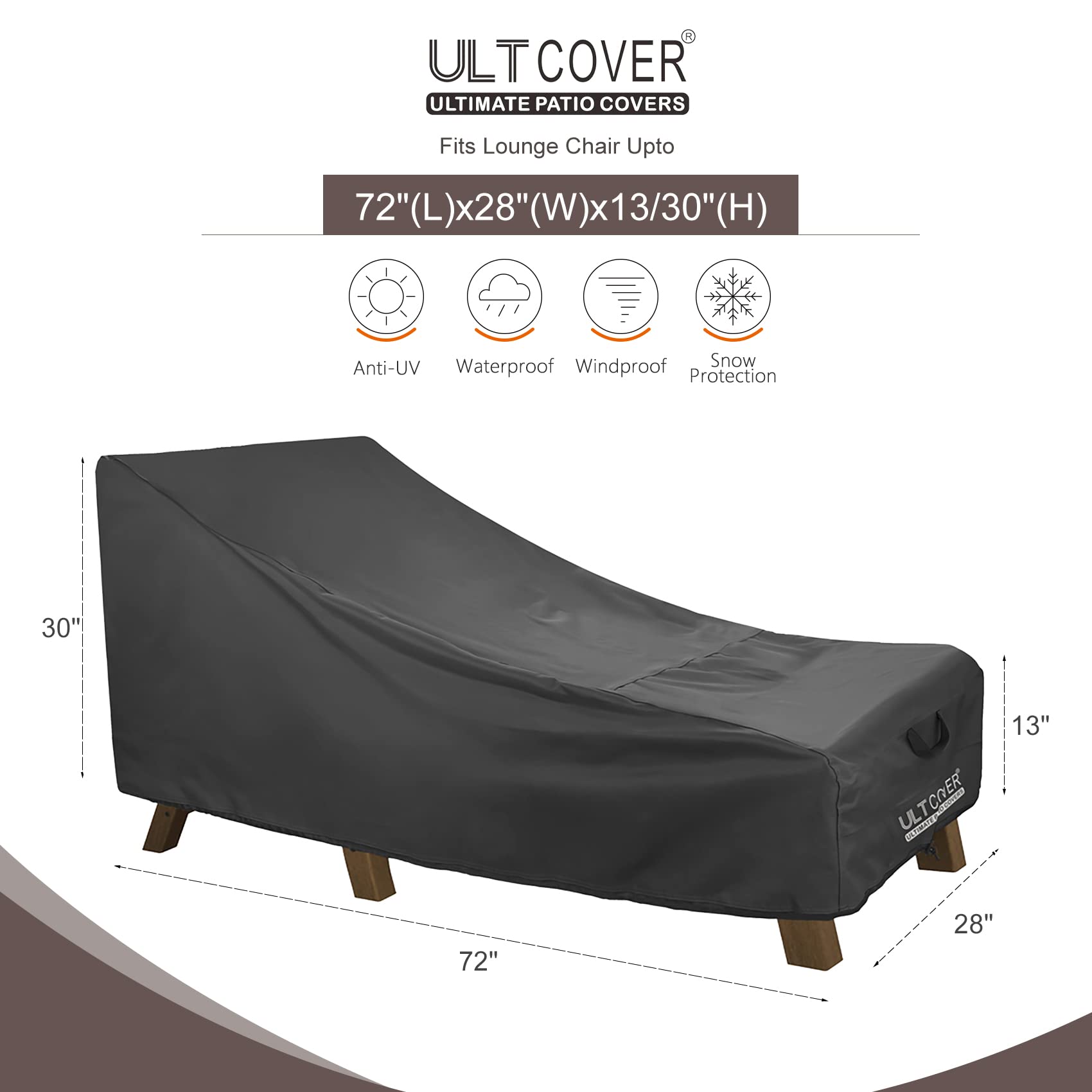 ULTCOVER primer plano del tejido 600D resistente al agua y duradero