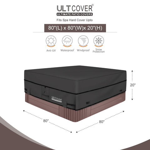 ULTCOVER detalle del tejido 600D mostrando resistencia y repelencia