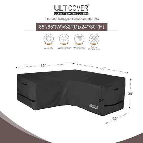 ULTCOVER primer plano del tejido 600D resistente, durabilidad y impermeabilidad