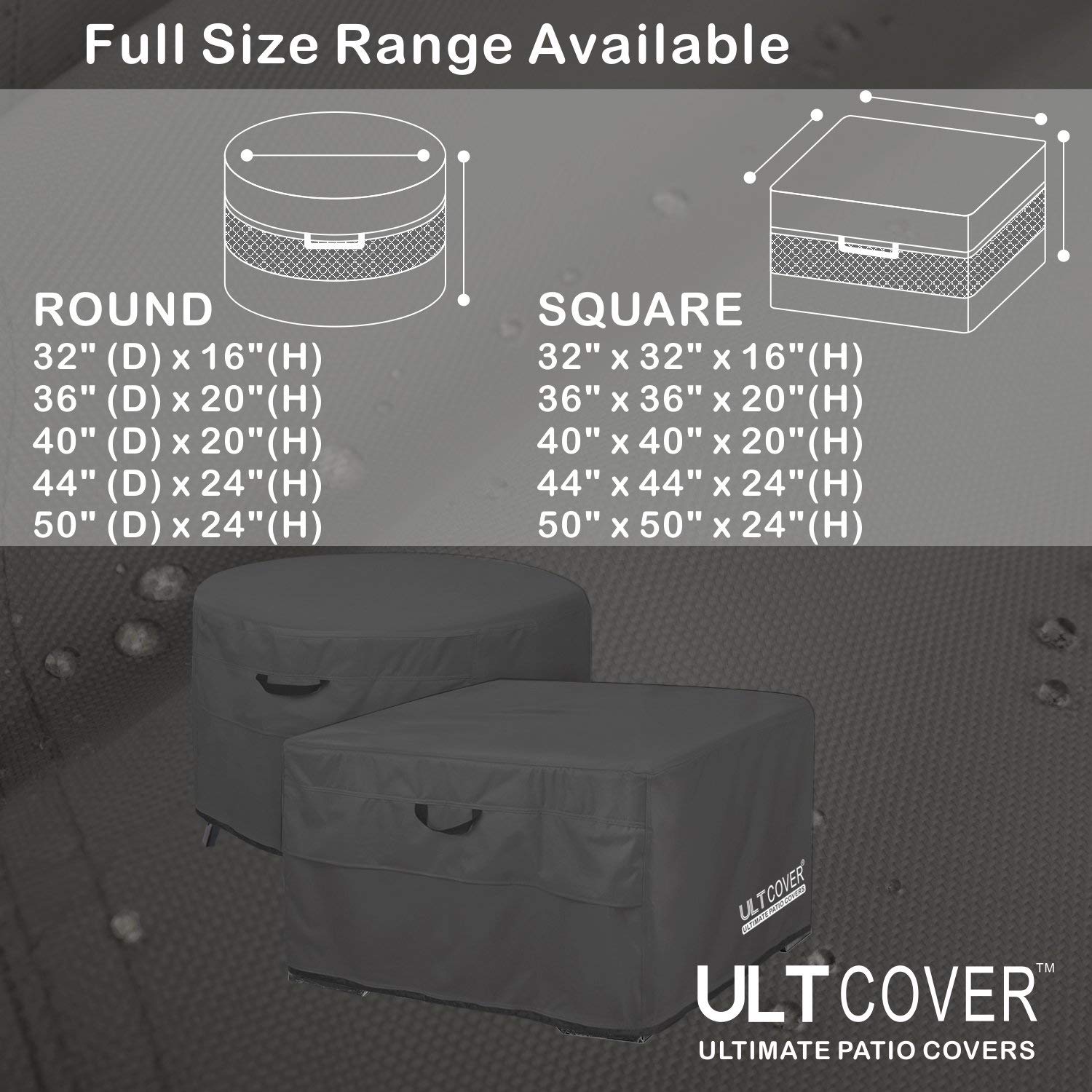 ULTCOVER ventilación lateral que evita acumulación y daño