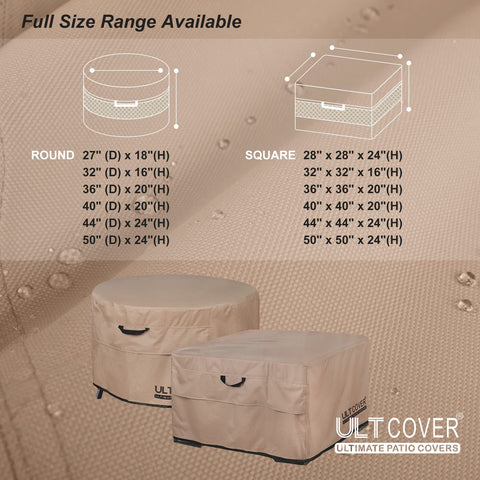 ULTCOVER ventilación lateral evita condensación y reduce flotación
