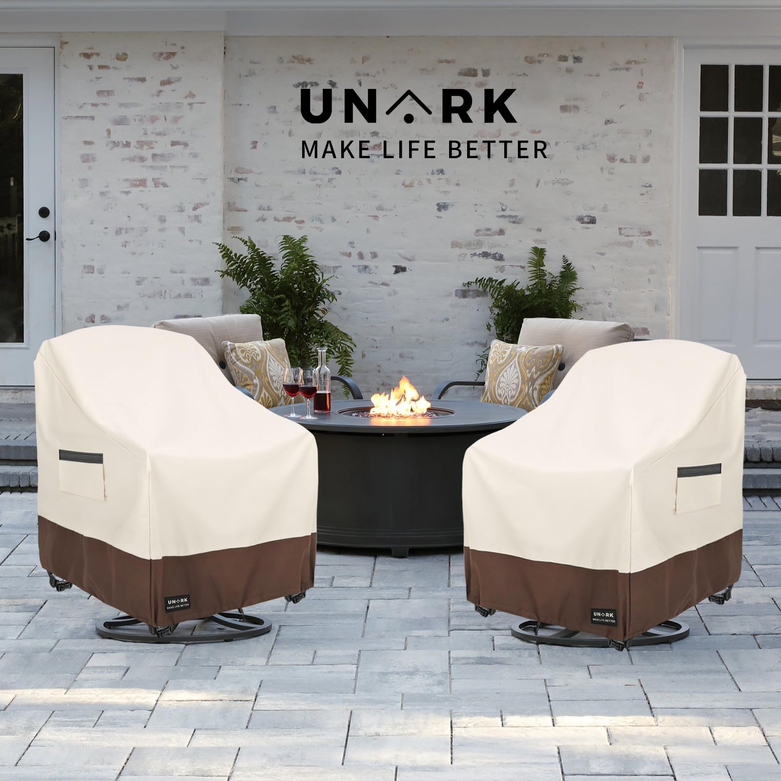 UNARK elástico en borde que asegura ajuste ceñido y estable