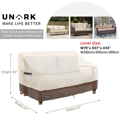 UNARK detalle de textura de poliéster resistente y duradero