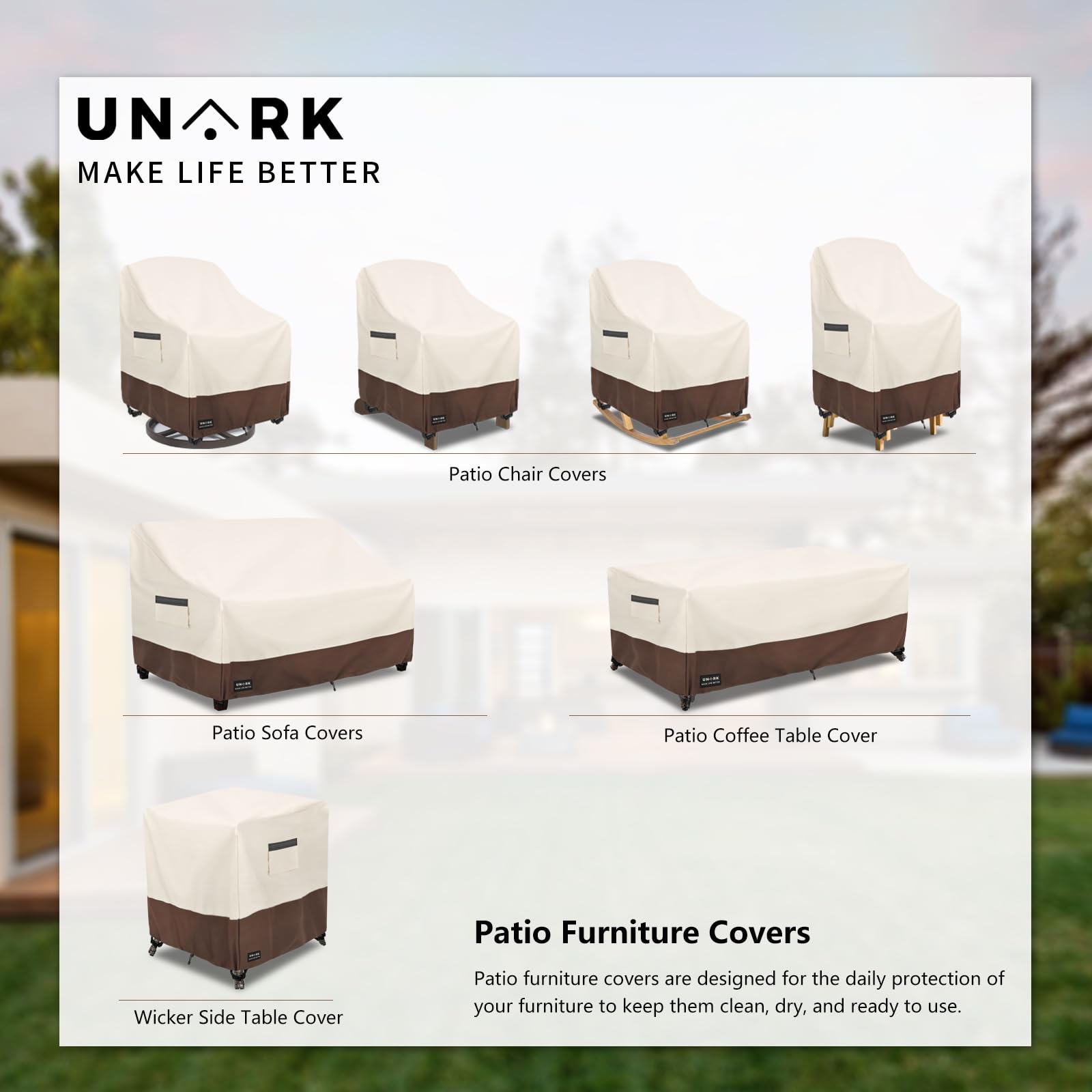 UNARK funda doblada para guardar ahorra espacio