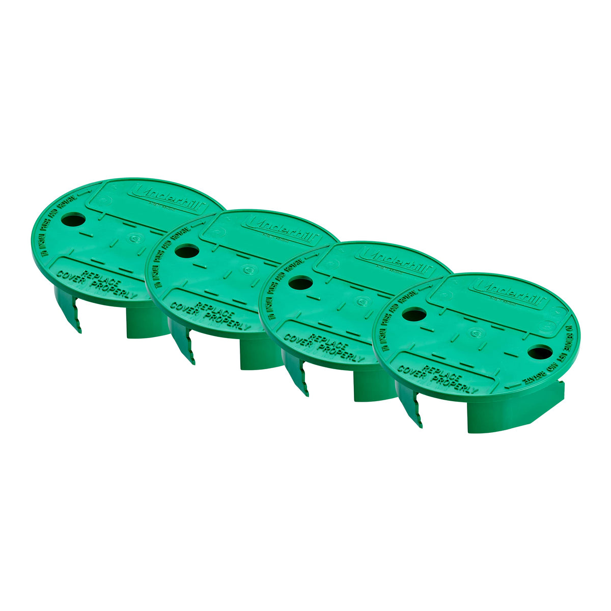Underhill tapa frontal pack de 4 protegiendo válvulas con apariencia discreta