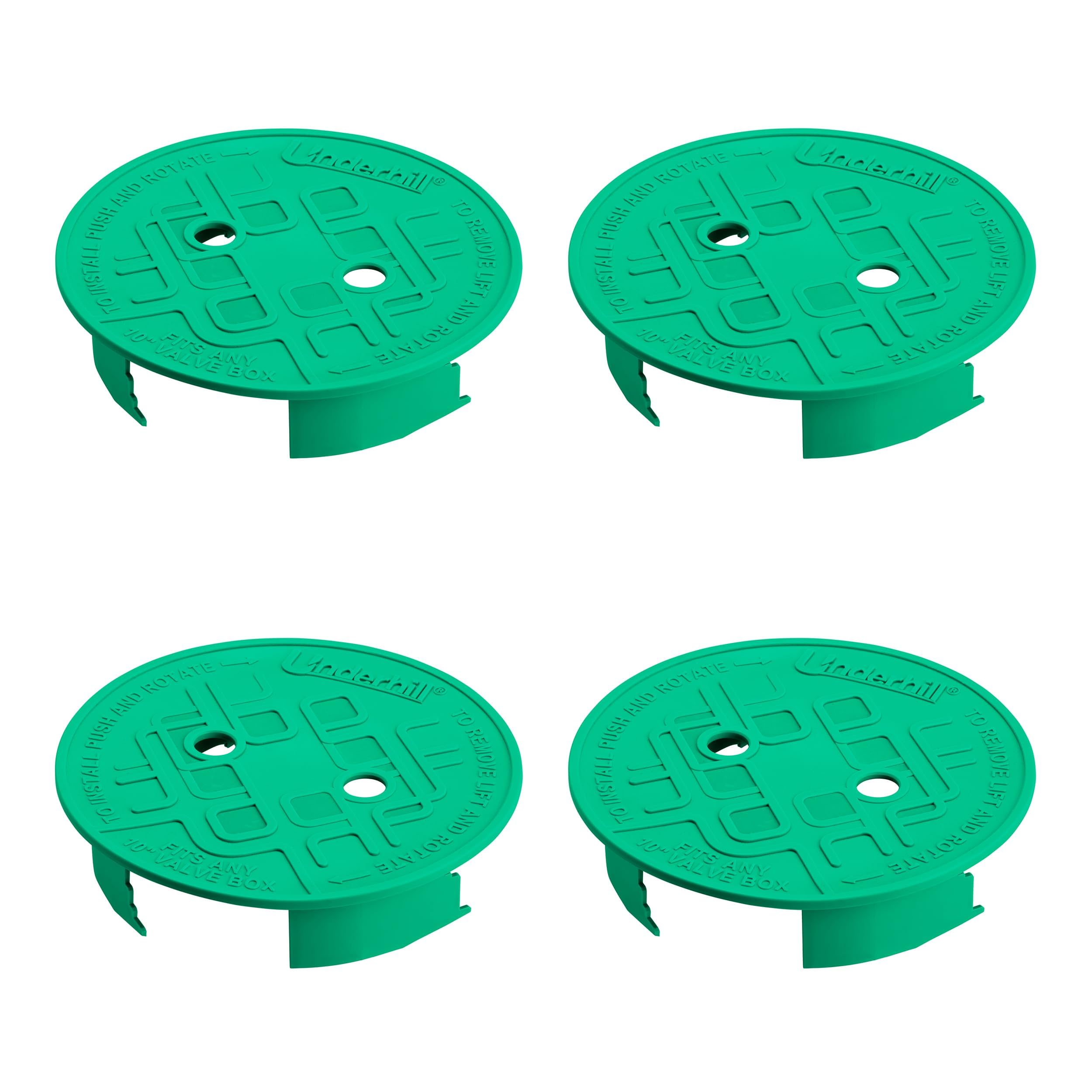 Underhill VersaLid frontal paquete de cuatro mostrando ajuste universal