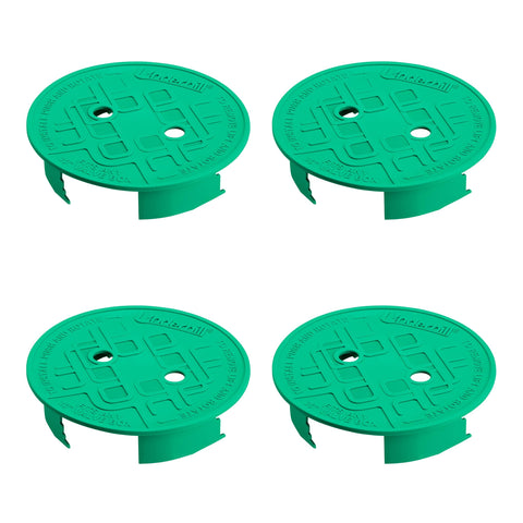 Underhill VersaLid frontal paquete de cuatro mostrando ajuste universal