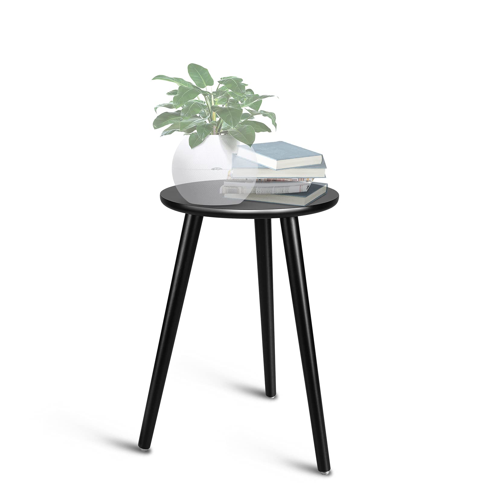 Uneedem vista frontal de la mesa para plantas, aporta calidez decorativa