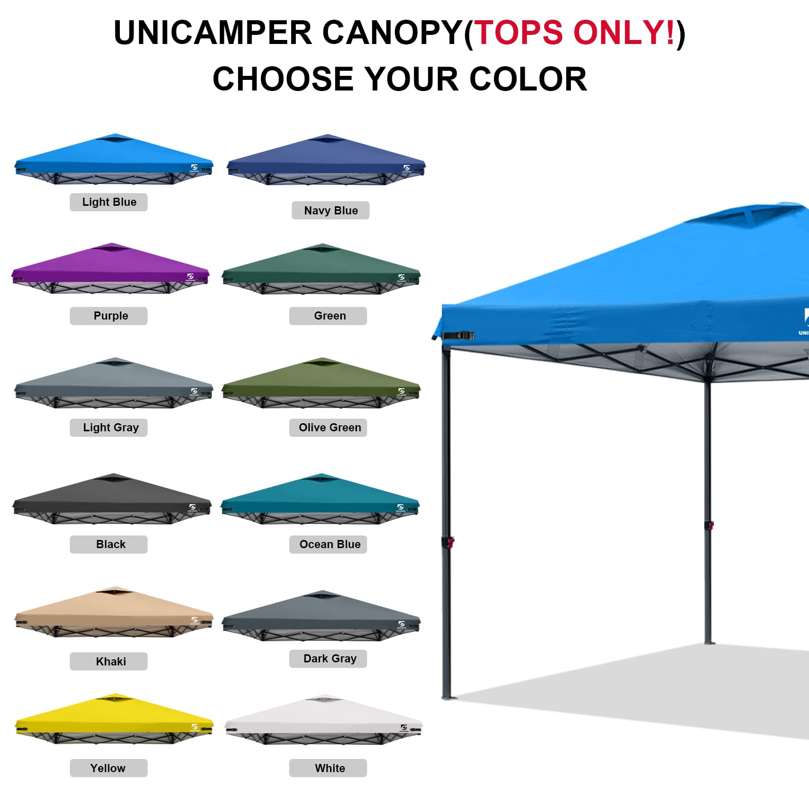 UNICAMPER respiradero superior que mejora ventilación y confort