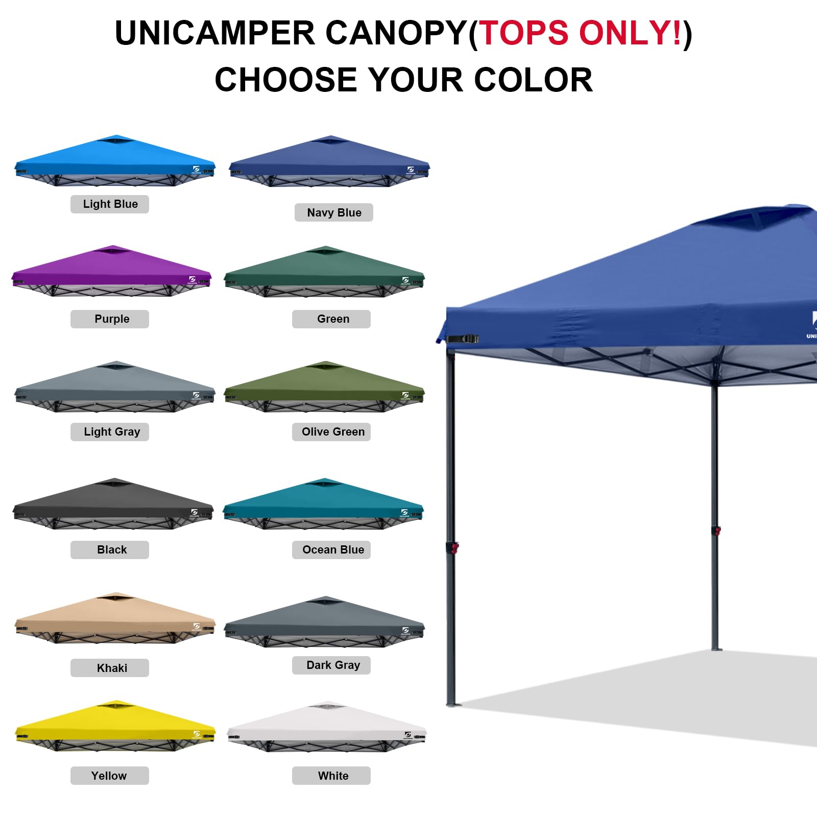 UNICAMPER ventilación superior mejorando circulación y frescura