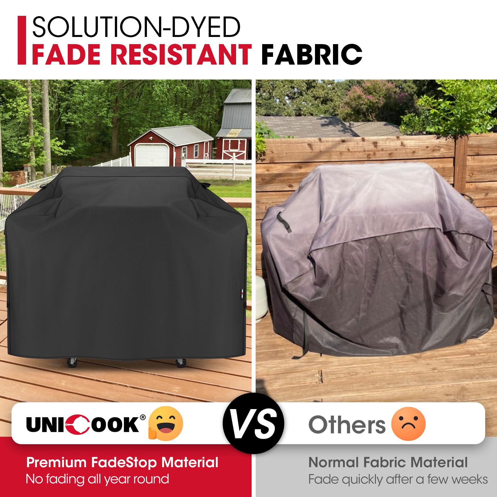 Unicook asas en uso al colocar la funda, manejo fácil