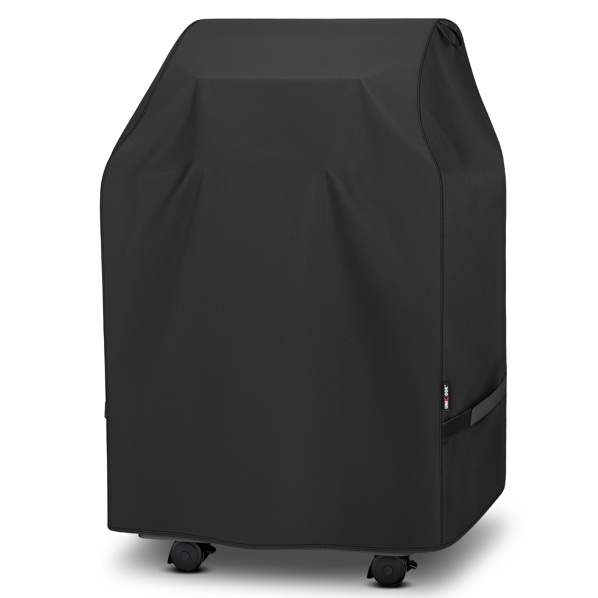 Unicook vista frontal de la funda protegiendo una parrilla para protección completa
