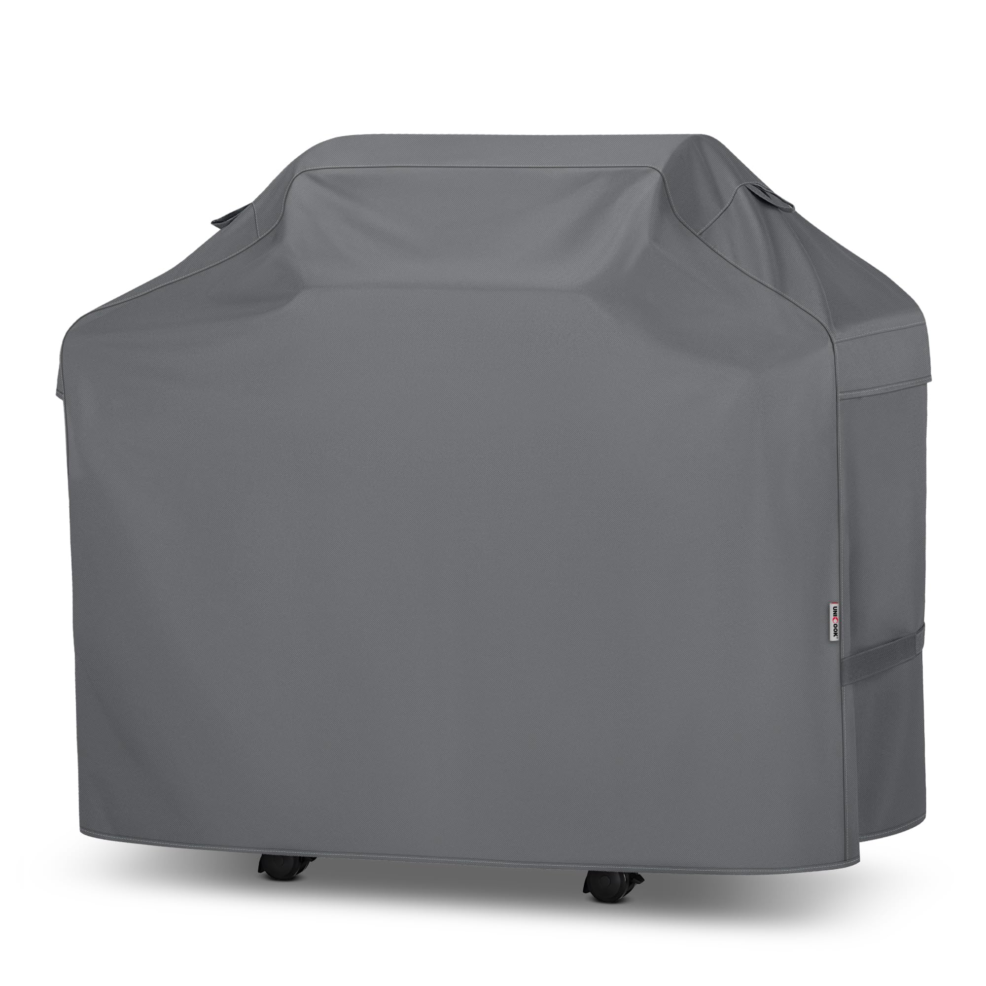 Unicook funda frontal cubriendo parrilla y protegiendo contra lluvia
