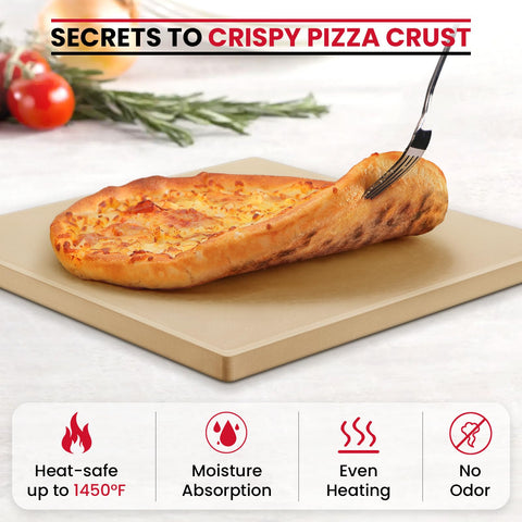 Unicook piedra sobre parrilla lista para pizza y asados al aire libre