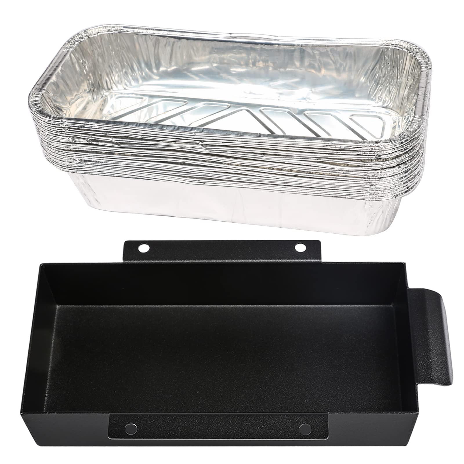 Uniflasy bandeja frontal compatible con CharBroil, instalación rápida y duradera