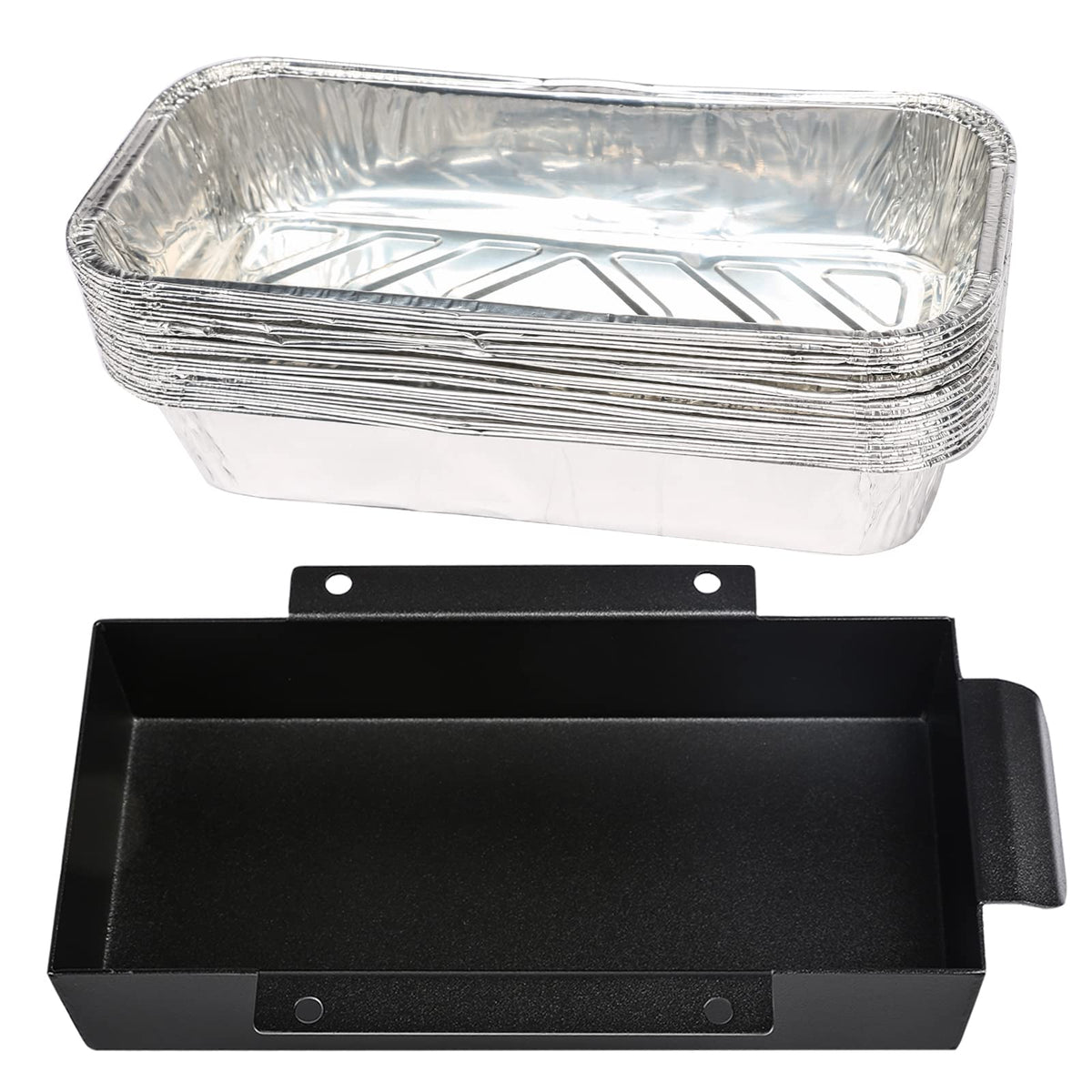 Uniflasy bandeja frontal compatible con CharBroil, instalación rápida y duradera