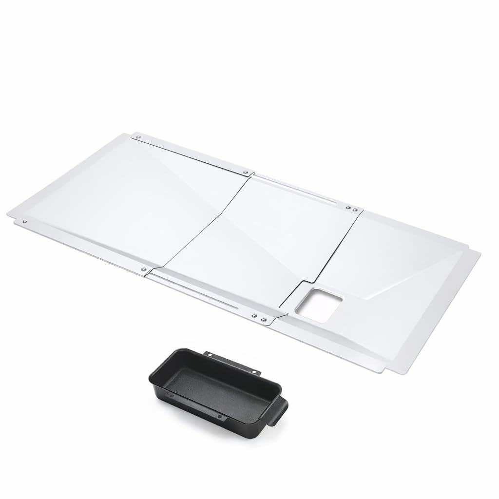 Uniflasy bandeja frontal en empaque mostrando ajuste universal y beneficio limpieza fácil