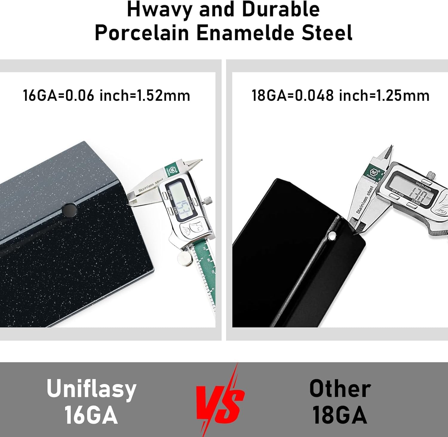 Uniflasy comparar tamaño con regla para confirmar compatibilidad