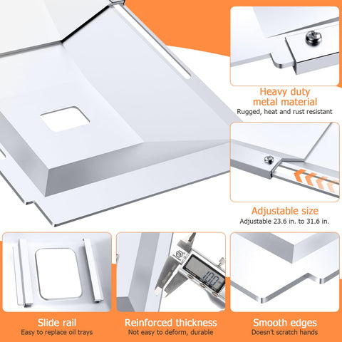 Uniflasy comparación de tamaño con regla mostrando extensión 23,6"–31,6"