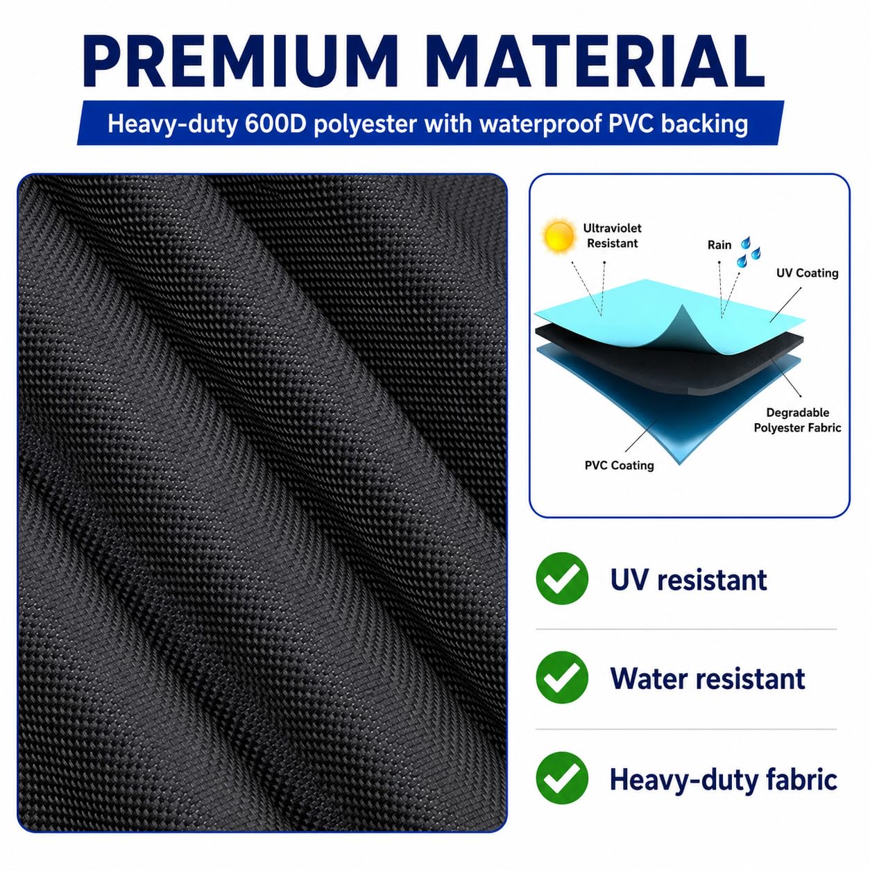 Uniflasy costuras reforzadas para mayor durabilidad y resistencia