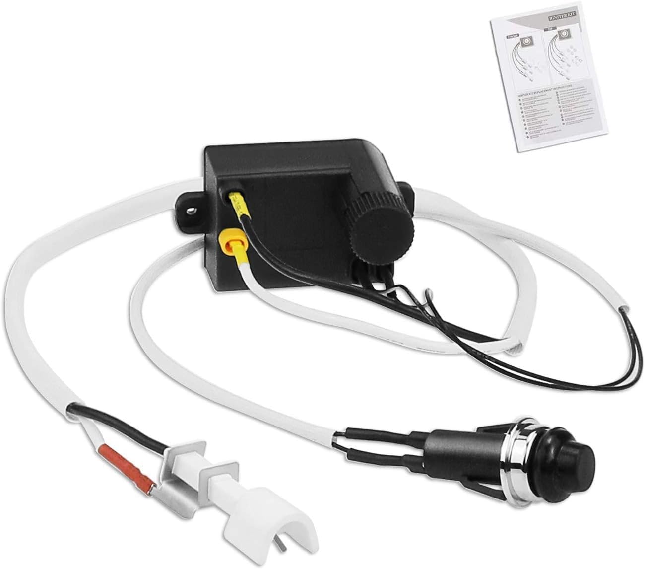Uniflasy encendedor frontal mostrando ajuste exacto y compatibilidad con Weber