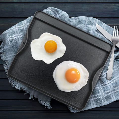 Etiqueta de la plancha Uniflasy pre-sazonada lista para usar que aporta sabor