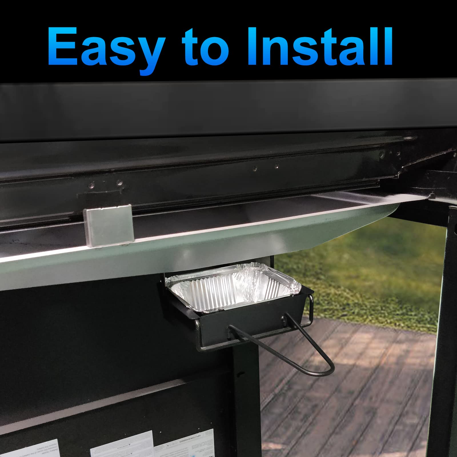 Uniflasy paquete de 15 forros de aluminio listos para limpieza rápida