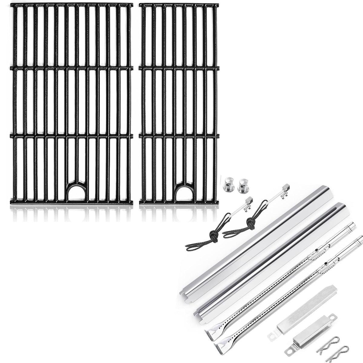 Uniflasy vista frontal del kit completo para restaurar parrilla Char-Broil