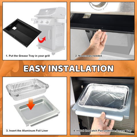 Uniflasy paquete de 10 fundas de aluminio listo para cambiar y desechar