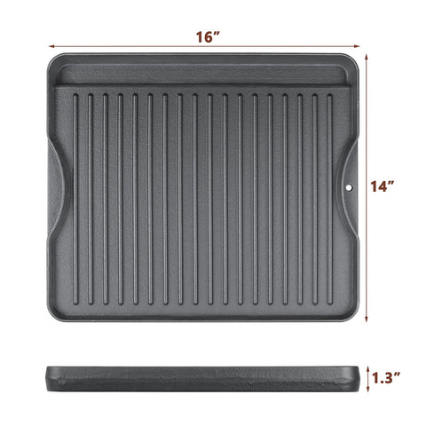 Primer plano del lado acanalado Uniflasy para marcas de grill y drenaje