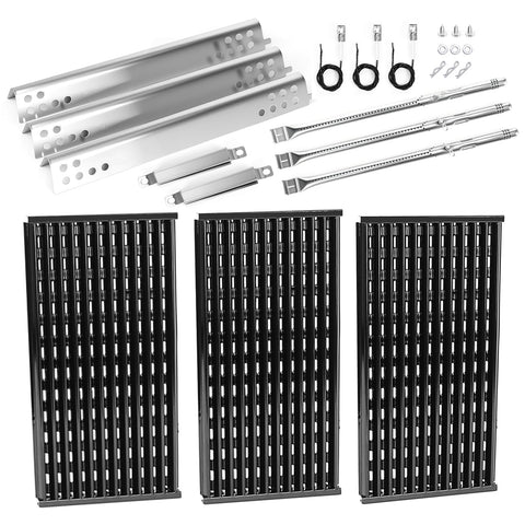 Uniflasy frontal del kit empaquetado mostrando piezas y ajuste compatible